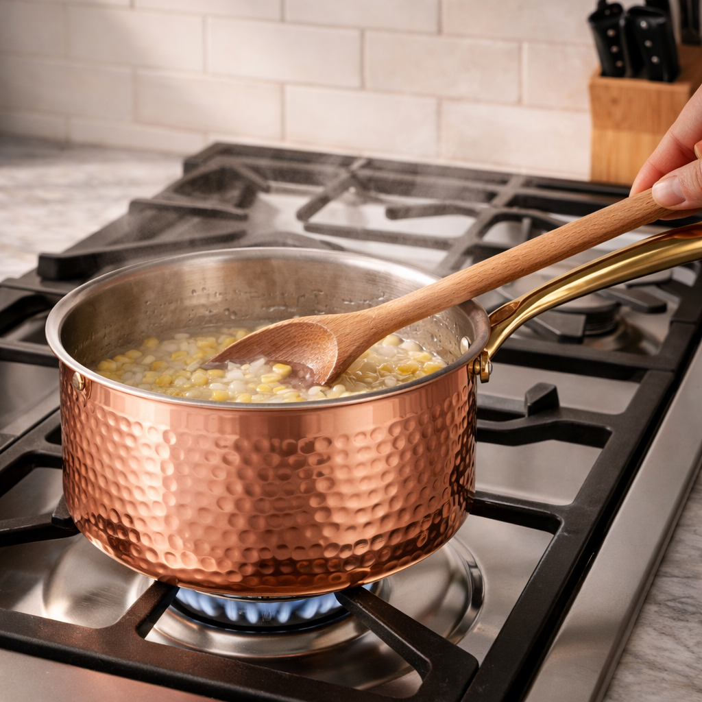 Copper Sauce Pan Small