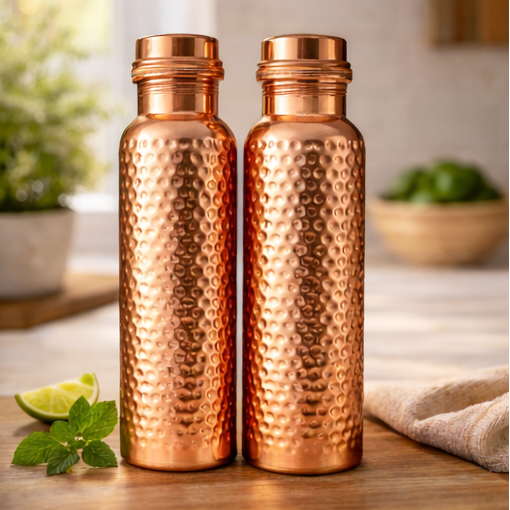 Copper Water Bottle 1L