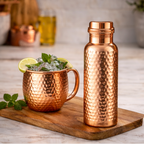 Copper Water Bottle 1L